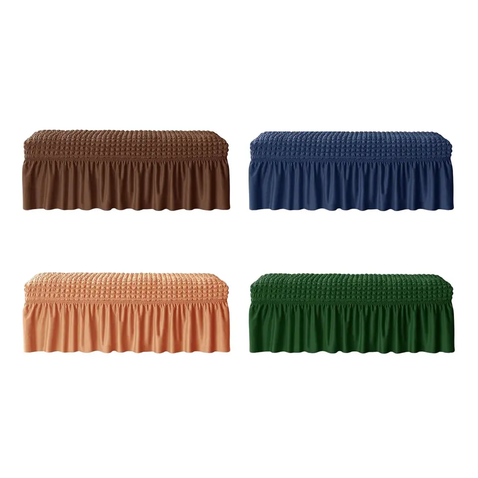 Lavička Slipcover, kryt chrániča na lavičky, Protector Stretch Dining Lavič pre spálne, hotel, kuchyňa