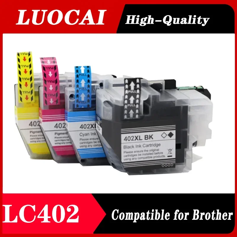 LC402 LC402XL Ink Cabtridge pre brata MFC-J5340DW MFC-J6740DW MFC-J6540DW MFC-J6940DW TLAČKA TLAČ