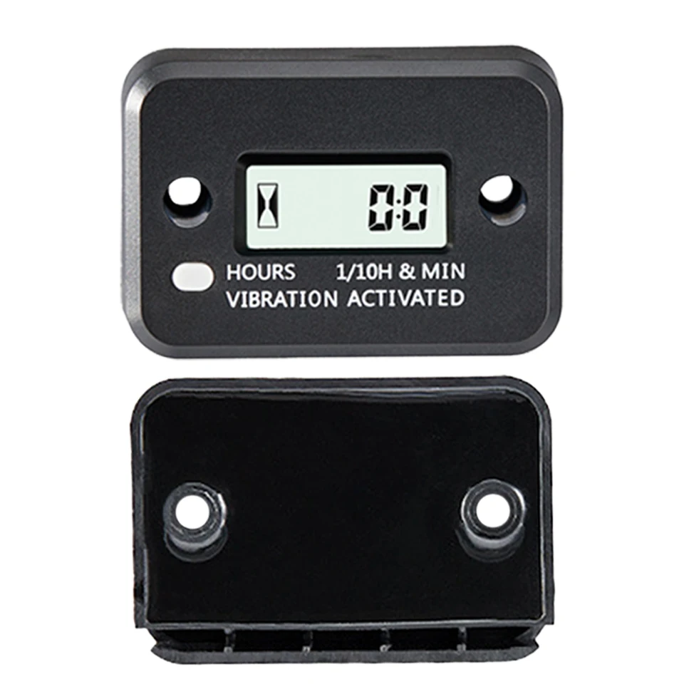 LCD displej digitálnej vibrácie Tachometer nepremokavý bezdrôtový hourový merač