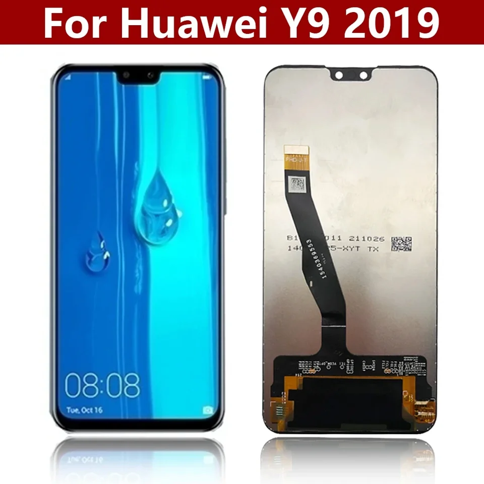 LCD displej pre Huawei Y9 2019 LCD JKM-LX1 JKM-LX2 JKM-LX3 DIGITIZER DIGITIZER s dotykovým obrazovkou