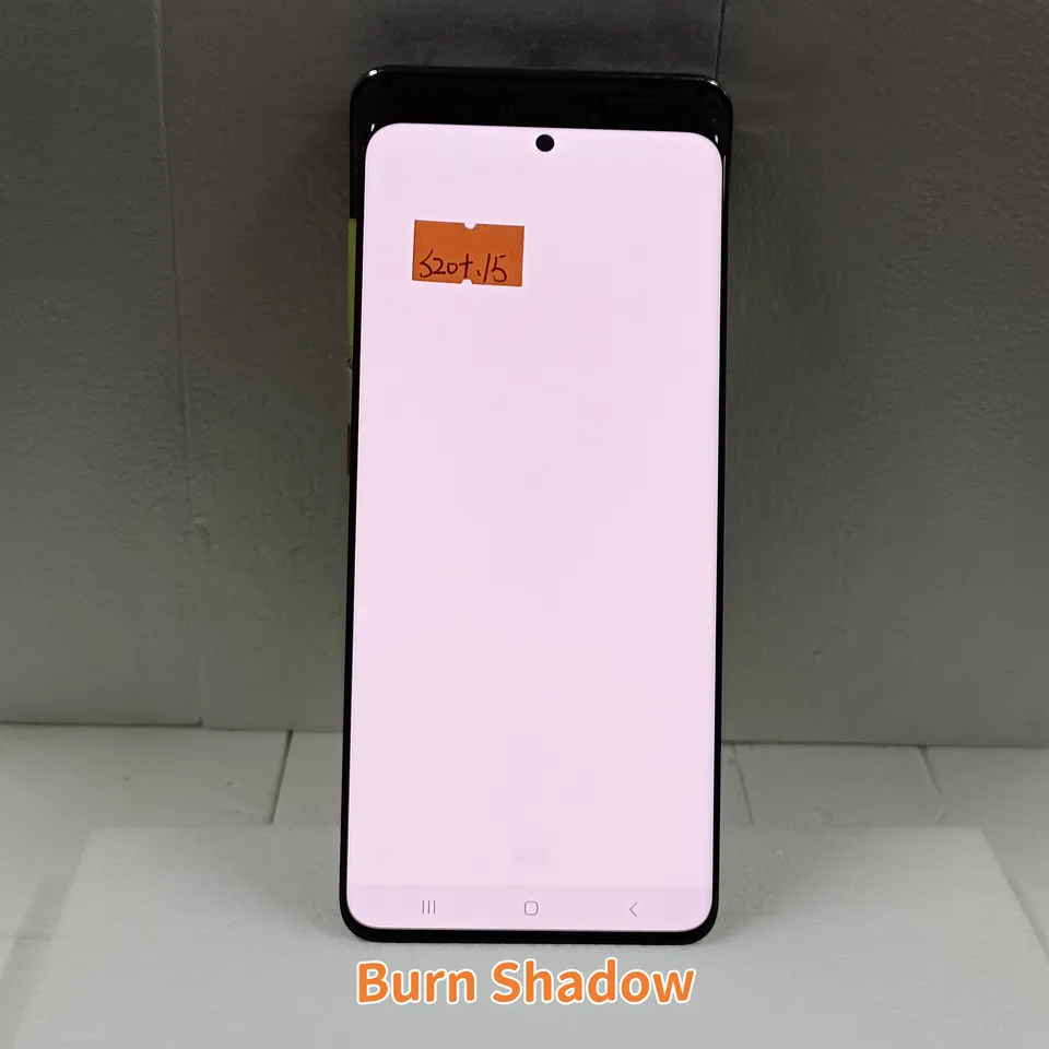 LCD displej pre zostavu digitalizátora dotykovej obrazovky S20 Plus s čiernymi bodkami, pre Samsung Galaxy S20 Plus, G985 G985U G985F/DS