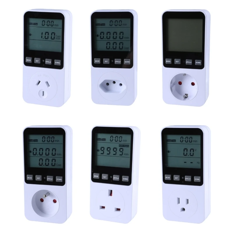 LCD energetický meter wattmeterový meter
