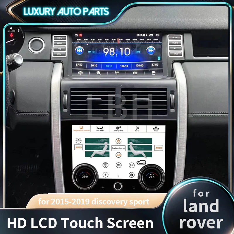 LCD klimatizácia obrazovky klimatizácia klimatizačná klimatizácia displej obrazovky AC pre Land Rover Discovery Sport 2015-2019