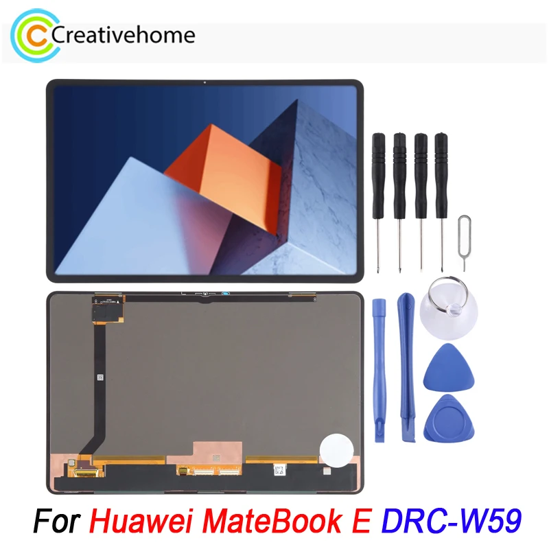 LCD obrazovka pre Huawei Matebook E DRC-W59 12,6 palca Tablet LCD Displej s digitalizátorom úplnou výmenou zostavy