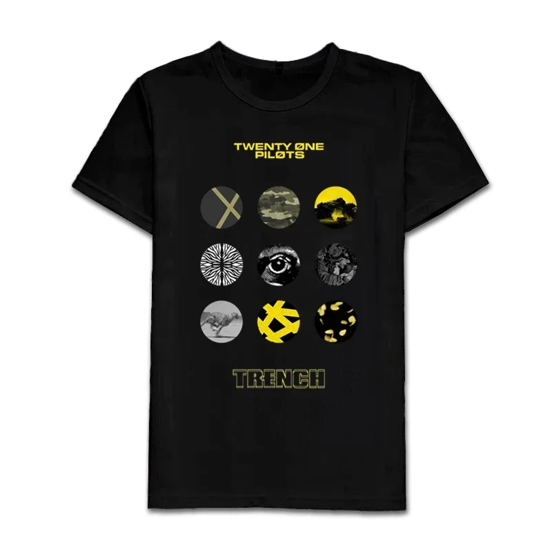 Le Bandt-Twenty O-One Pilots T tričko, čistá príležitostná punk mikina, hip hopové oblečenie vintage letné večierky Tops Tee