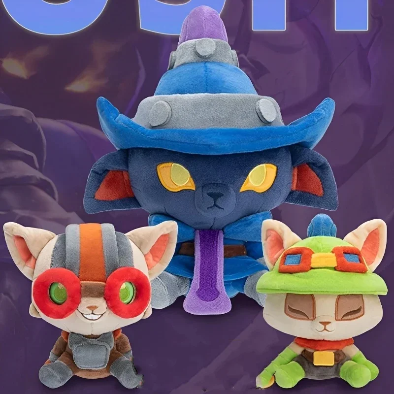 League of Legends lol yordles teemo Ziggs Veigar Plys Doll Game hračky pre deti Darče