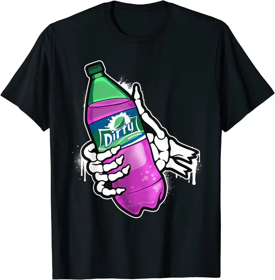 Lean Purple Drank, špinavý dvojitý šálka, štíhle dymové tričko Tričt