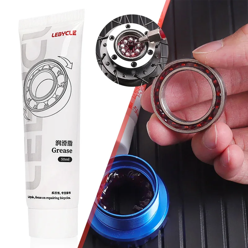 Lebycle bicykel bicykel mazivá mazivo MTB Bike Oil pre spodnú konzolu Hub Bracket Vidlitá na vidlicu zliatiny guľôčkového ložiska mastnoty