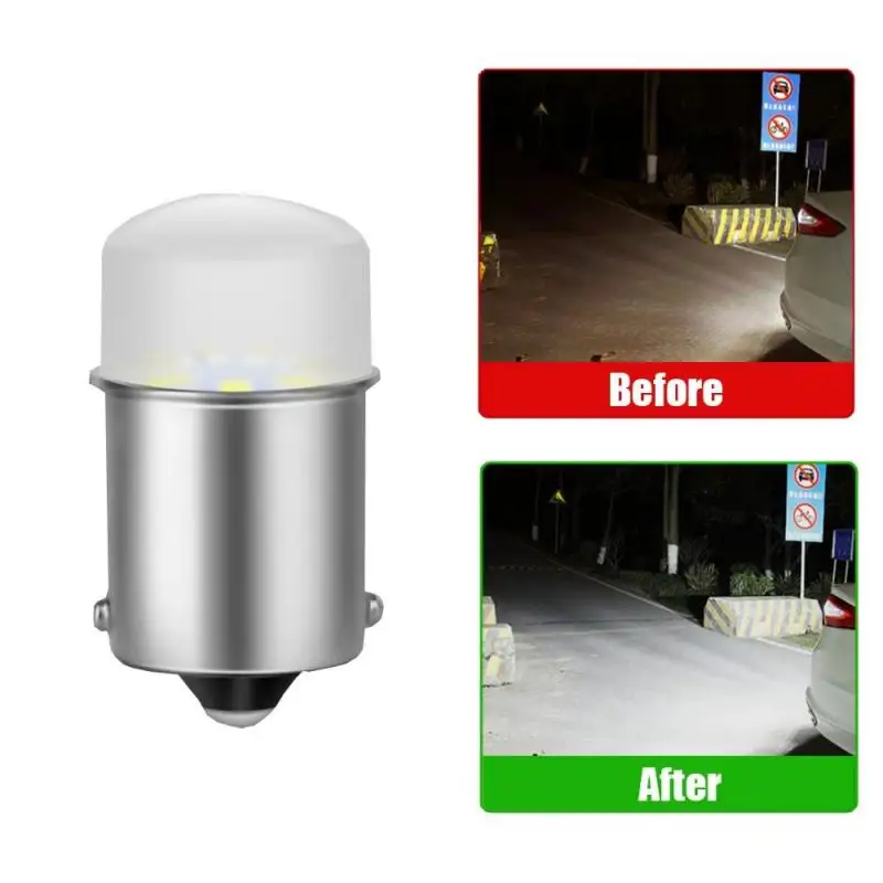 LED 1157 Vysoké jasné autá Light Bay15D 1156 P21W BA15S žiarovka SMD Auto Univerzálne reverzné odbočky brzdenie Biela DRL12V