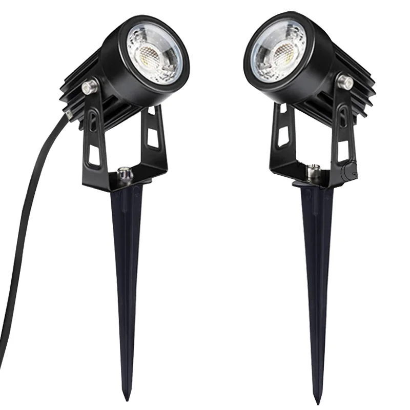 LED 3W 5W LAGNA LAMP COB HORSKÁ Svetlo AC85-265V OUTHOPOROVANÉ PLAVNÉ PATHAY Záhradné škvrny žiarovka dekorácia krajina DC12V