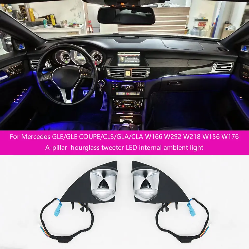 LED A-stĺpik Tweeter pre Mercedes GLE/GLE Coupe/CLS/GLA/CLA W166 W292 W218 W156 W176 A-Pillar Tweeter LED LED LED LED LED LED LED LED