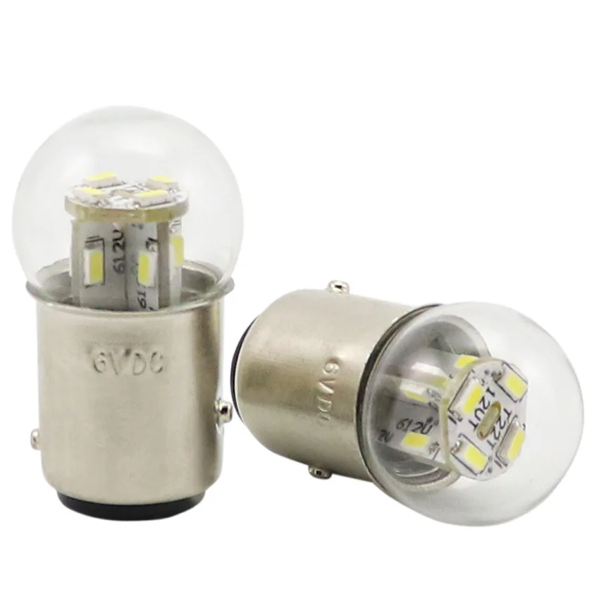 LED auta LIGHT G18 LED žiarovka 48V LED auto LIGHT R5W Motorcycle Turn Signál 2ks/veľa