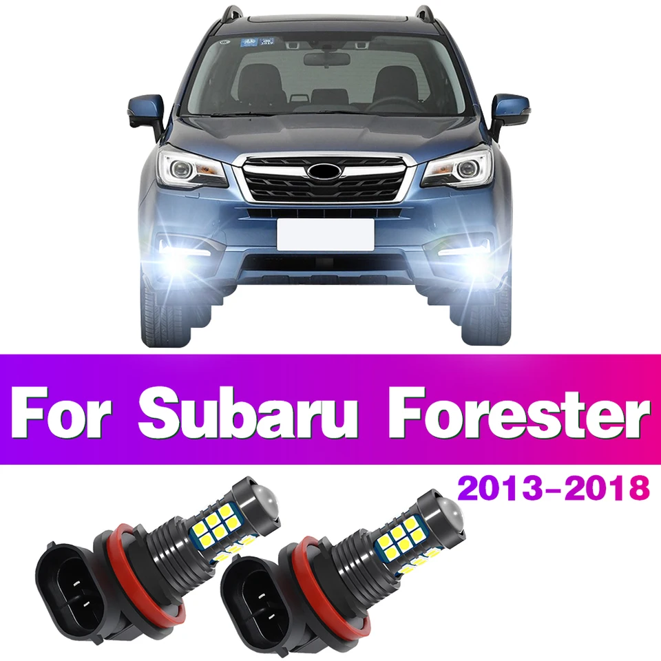 LED auto predné hmlové svetlá žiarovka pre Subaru Forester 2013 2014 2015 2016 2017 2017 2018 Automatické príslušenstvo