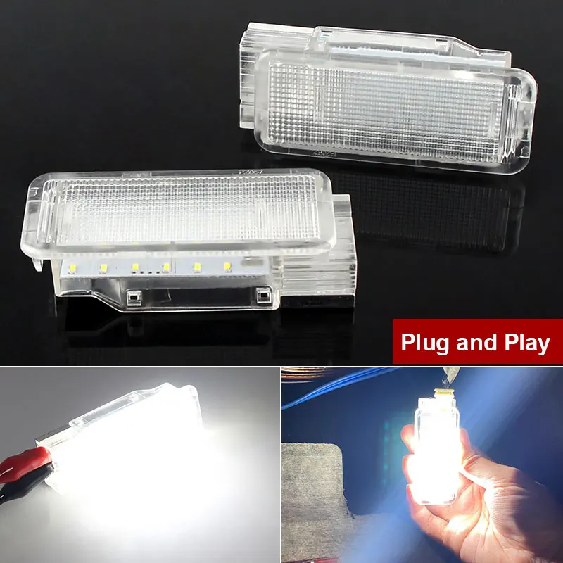 LED batožinové svetlá Trunk Lights Glove Box Footwell Lamps pre Citroen C2 C3 C4 C5 C6 C8 DS3 DISPEDS SAXO XANRIA XSARA PEUGEOT 206