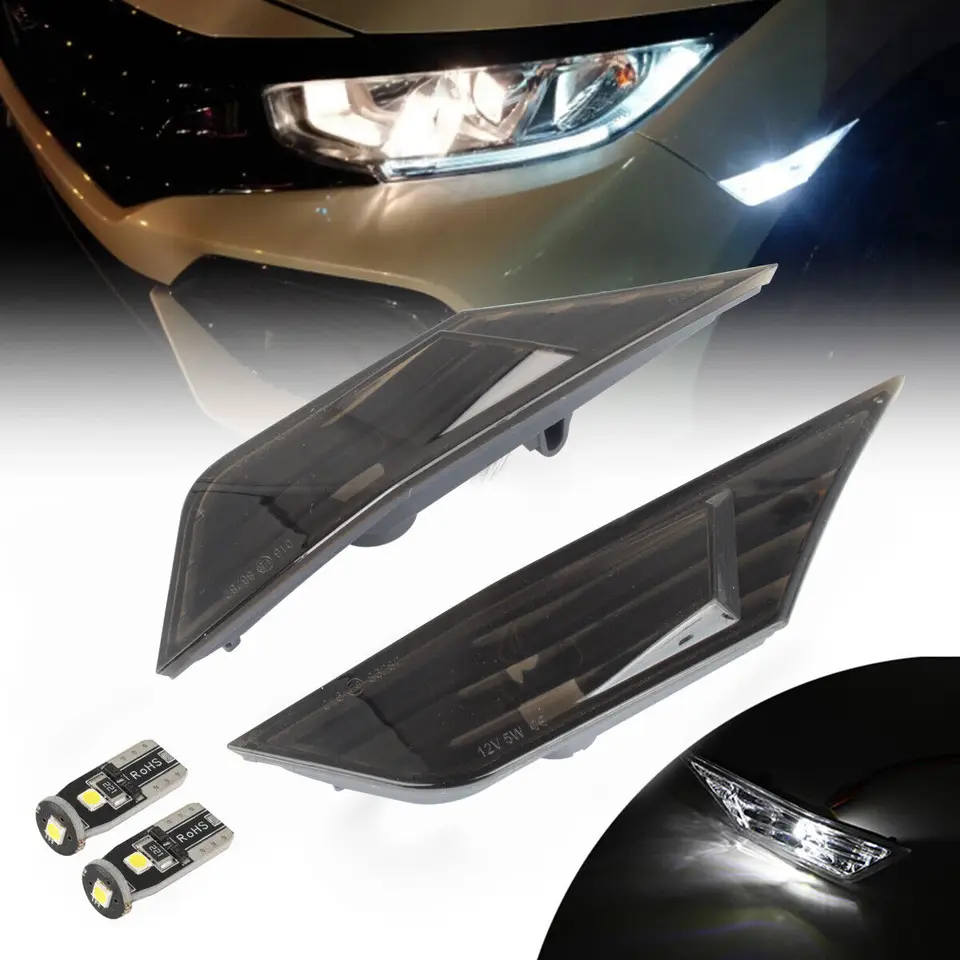 LED bočné indikátorové svetlo na bočné značky signálu SILD pre 2016-2021 HONDA CIVIC