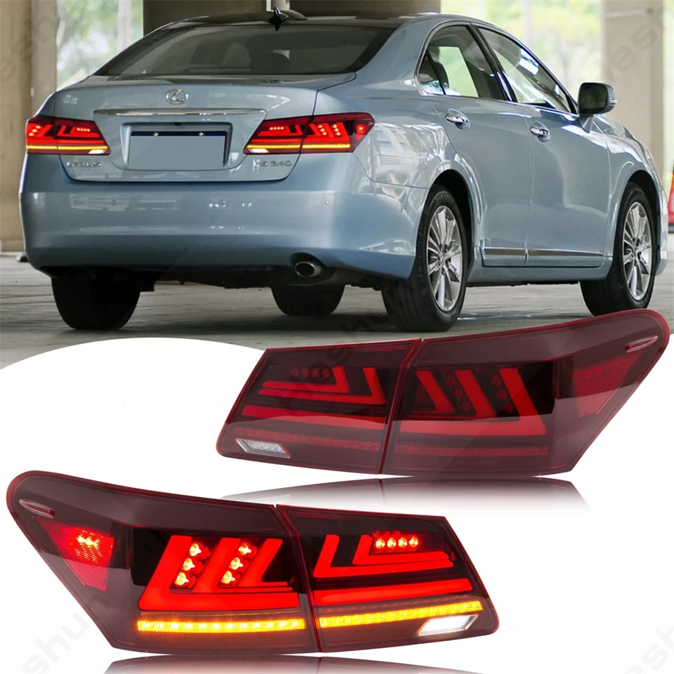 LED chvostové svetlá pre rok 2006 2007 2012 Lexus ES350 ES330 ES240 ES250 ES300H ES ES Taillight Zadné žiarovky Taillamp Brzdenie Signál