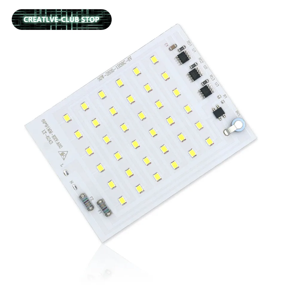LED COB LAMP LAMP 10W 20W 30W 50W 100W 150W 200W 200 W AC 220V SMART IC bez potreby DIY DIY povodňové svetlo LED žiarovka Spotlight Svetlá lampa LAMP