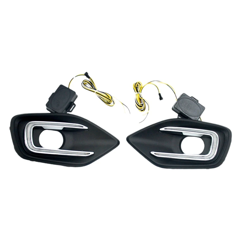 LED denné svetlá pre Suzuki Swift 2024 2025 DRL Dynamic Turn Signal Fog Lamps