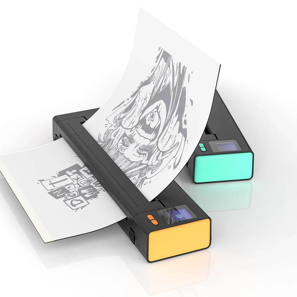 LED displej tetovania šablón Termal Wireless Transfer Transfer Kit prenos papiera kompatibilné so smartfónom a PC