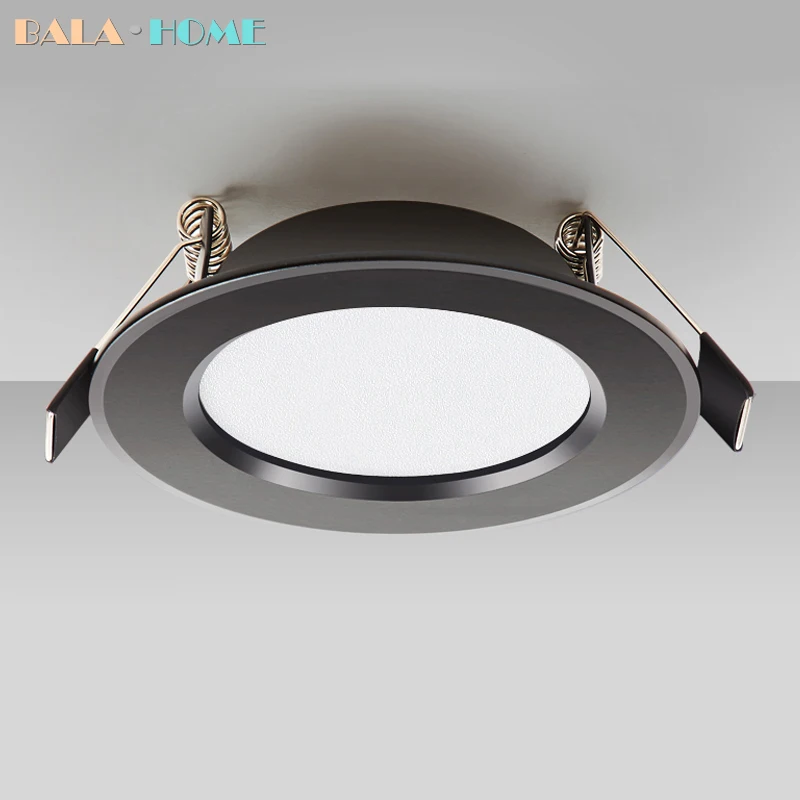 LED Downlight Waterproof IP65 7W 9W 12W 15W 3W 5W Spot Lamp AC 220V 230V stropná lampa Teplo prírodné studené biele vnútorné osvetlenie