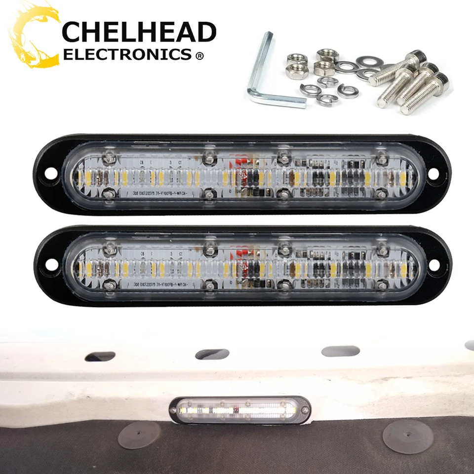 LED DRL BACHER BACKUP Light Signal Signál Taillight Light Light Lights Work Auxiliary Lighting for OfFroad 4x4 ATV Moto Boat Car CAR