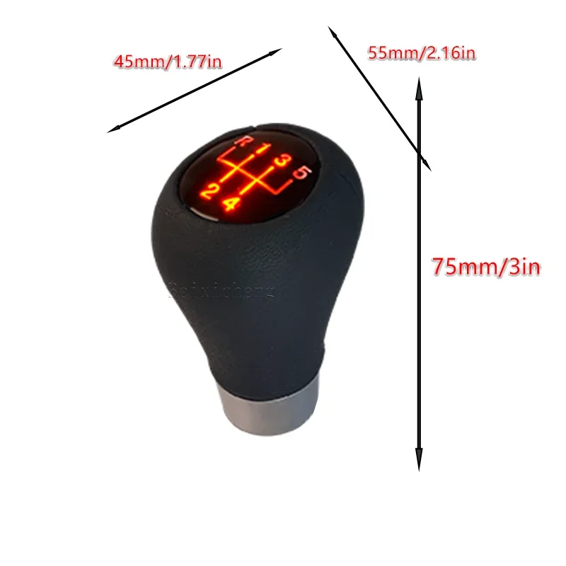 LED gombík Gomb Shift pre BMW E46 E60 E87 E90 E91 E92 E93 X1 Z4 X3