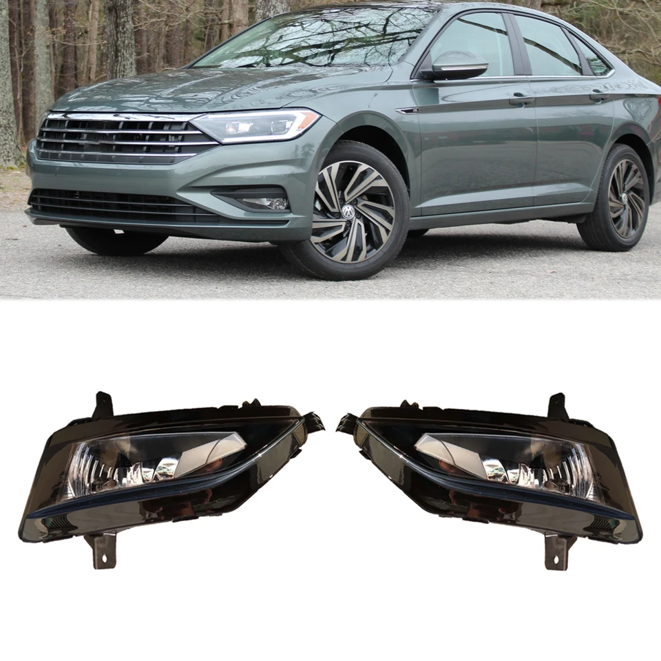 LED halogénové predné nárazníky FOG Hmlové ľahké autá STYLING 5GG941661A 5GG941662A pre VW Golf 7.5 2018 2019 pre VW Jetta 2019 2020 2020