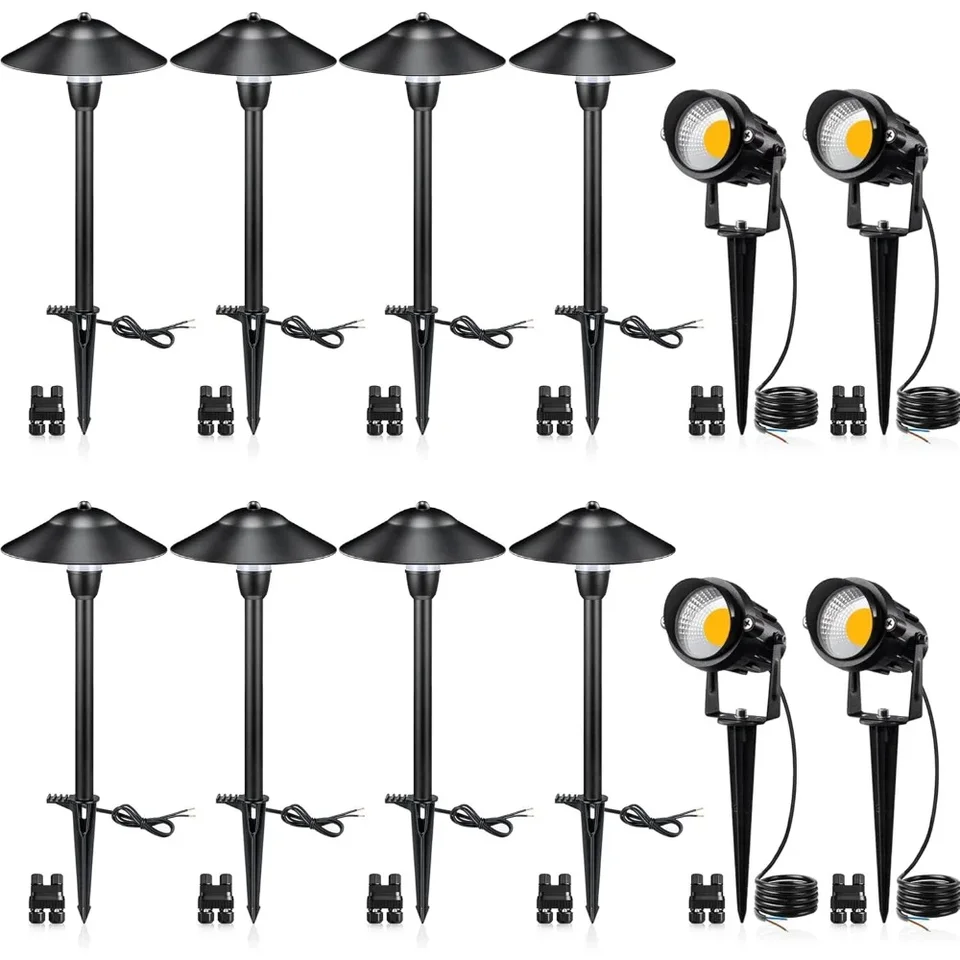 LED krajinné svetlá LIGHTAGE PASTWAY SVETLI 12V KITY SVETLA SVOTA HLINICKÉHO NÁVODNÉHO VODNEJ KRAJINY