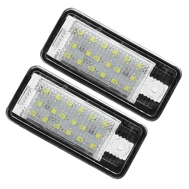 LED LED LED LIGISTICKÁ LIPRAVA SVETLA SVETLA LAMPA BIELA ​​pre -audi A3 S3 8P A4 B6 B7 A5 A6 4F Q7 A8 S8