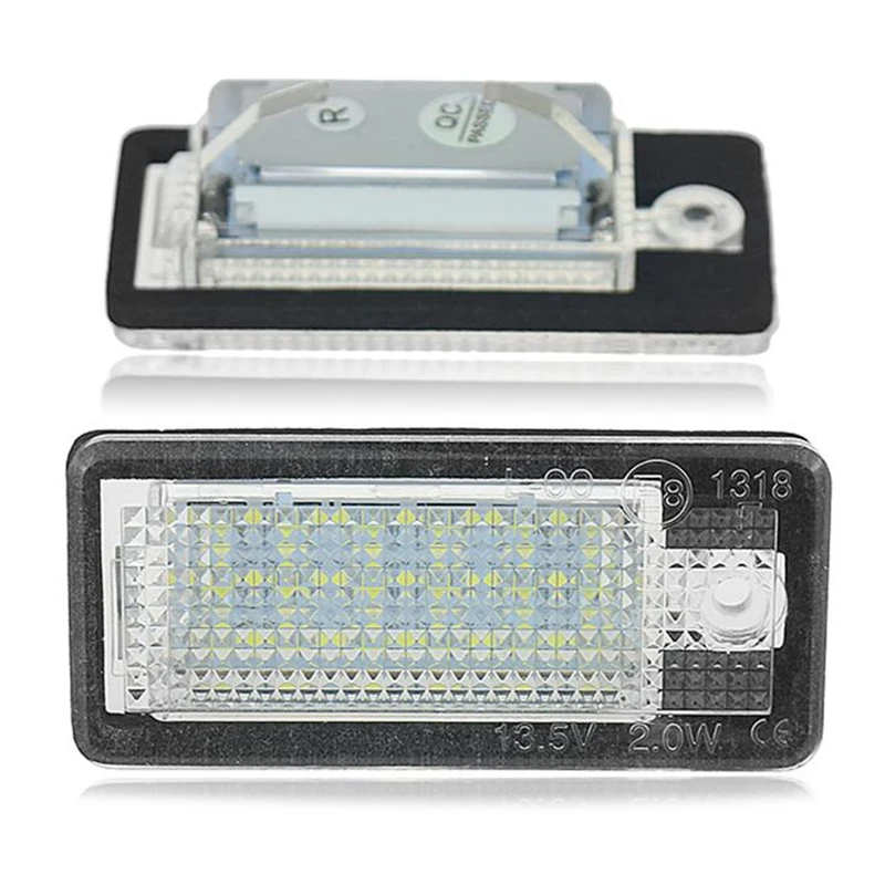 LED LED LID LID LIGICKÁ SVETLA SVETLA LAMP BIELA ​​PRE -audi A3 S3 8P A4 B6 B7 A5 A6 4F Q7 A8 S8 C6 CABRIOLET