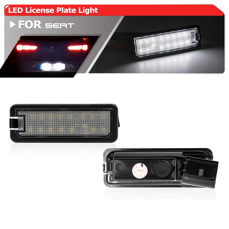 LED licenčné čísla Svetlá pre sedenie Altea XL Freetrack Exeo/St Leon/Leon4 Ibiza Cupra Bocanegra Fr White Light Source Light Lamp