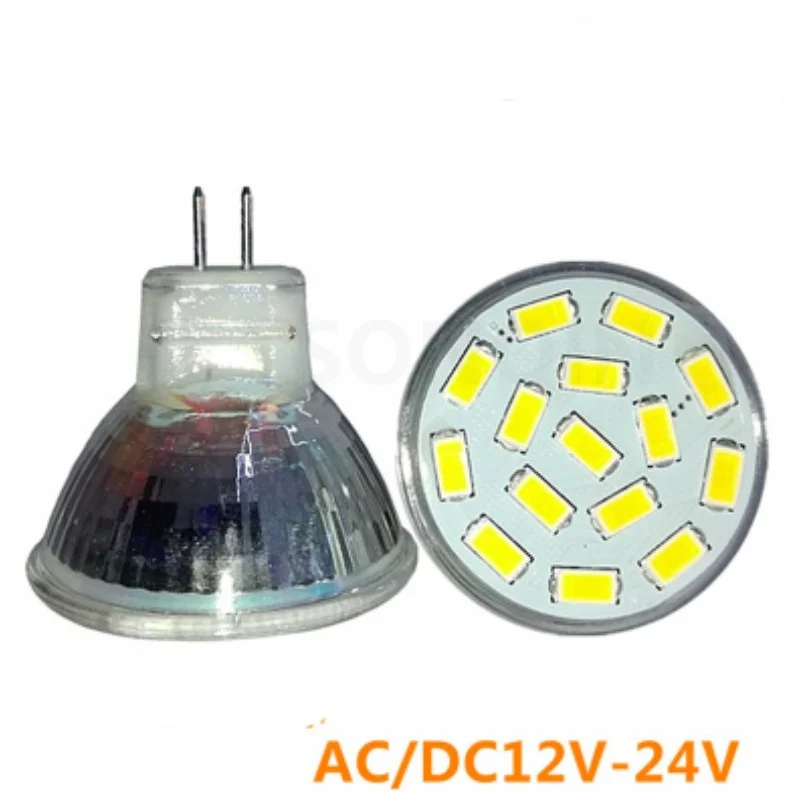 LED MINI 5730 Spotlight MR11 GU4 12V 3W 5W High Light Warm White Light Vhodný na výmenu kuchyne 20W 50 W halogén