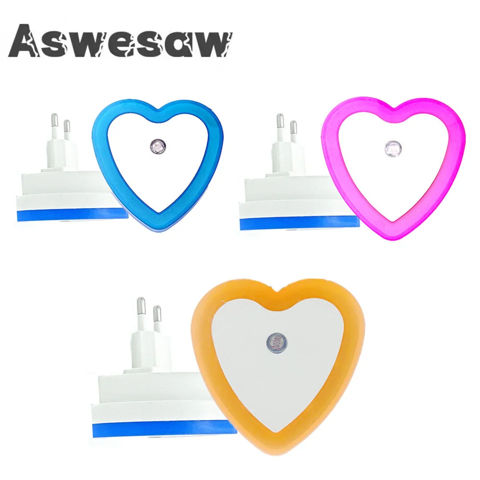 LED nočné svetlo Mini svetlo Senzor ovládanie 110V 220V EU US Plug Nighlight Lamp pre deti deti obývacia izba osvetlenie spálne