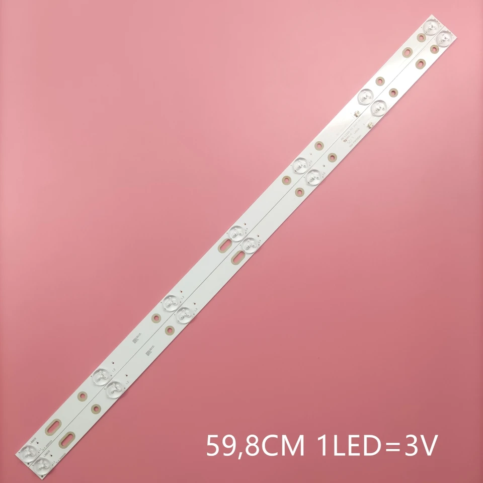 LED podsvietenie 7 lampy pre 32 '' TV MS-L1225 V2 MS-L2391 V1 022-P1K3582A1 LT-32DE75 DEXP H32B7000K H32B7000E STV-32LED14