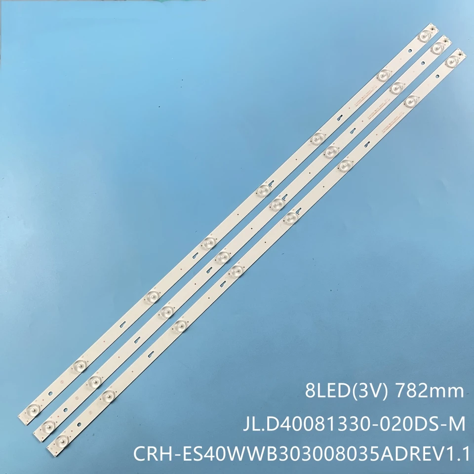 LED podsvietenie 8 lampy pre TH-40D400C TH-40D300K CRH-ES40WWB303008035ADREV1.0 B ECHOM-4640WW002 LVF400SSDE E2 V12 Thomom
