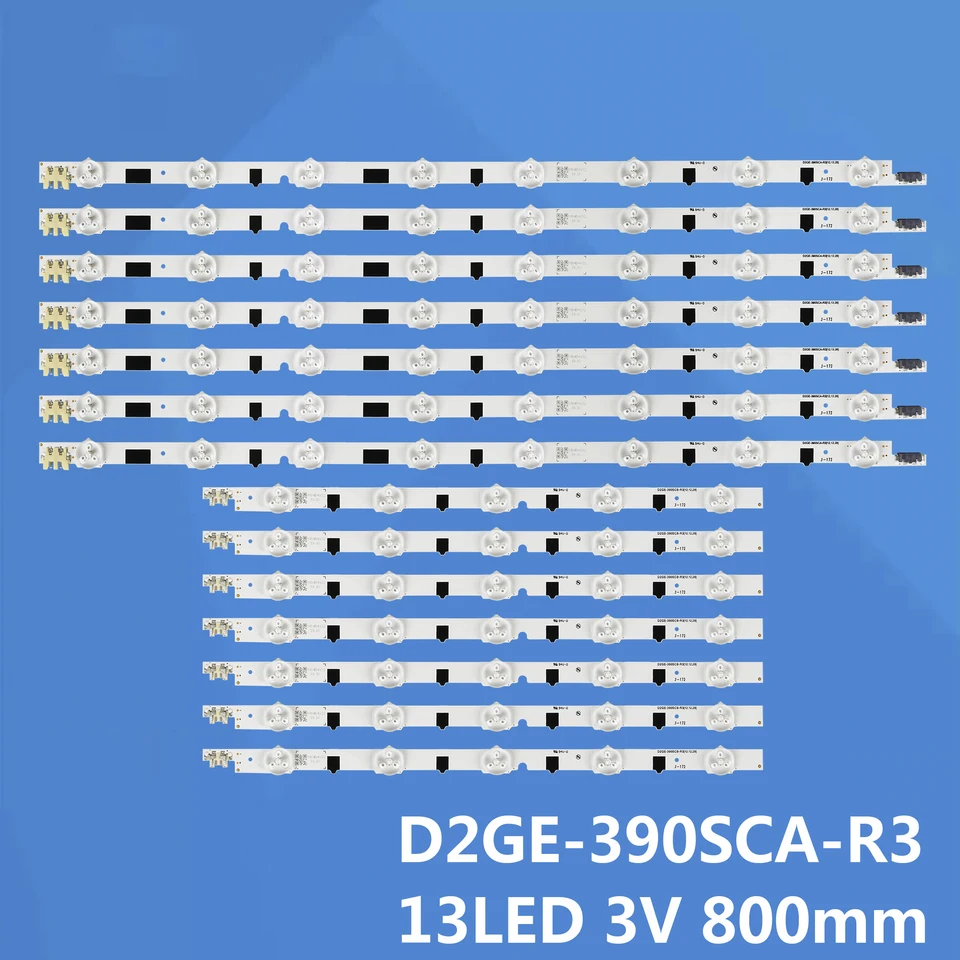 LED podsvietené pruhy 39 