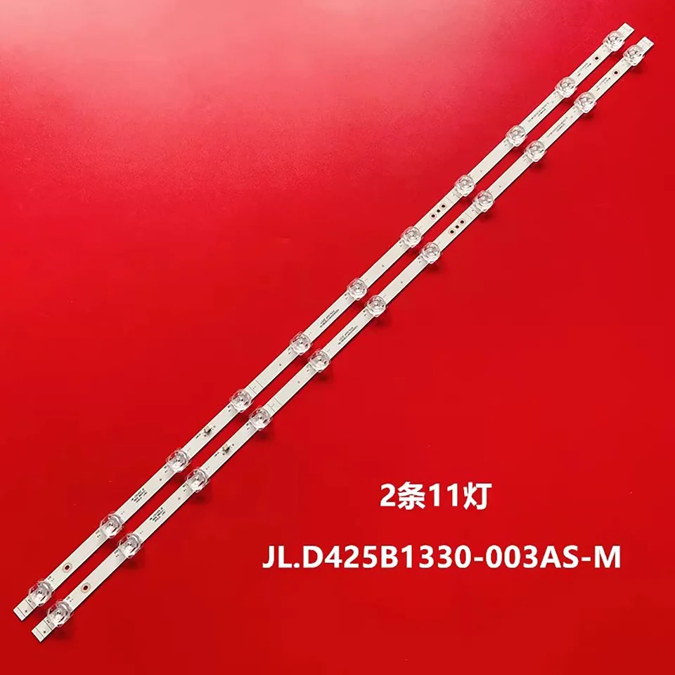 LED podsvietené prúžky 11LED SVH425A17 JL.D425B1330-003AS-M_V02 HD425X1U51-T0L2 HD425X1U81-T0L1 HZ43E3D 43A52E 43A59E 43V3F 43U5069