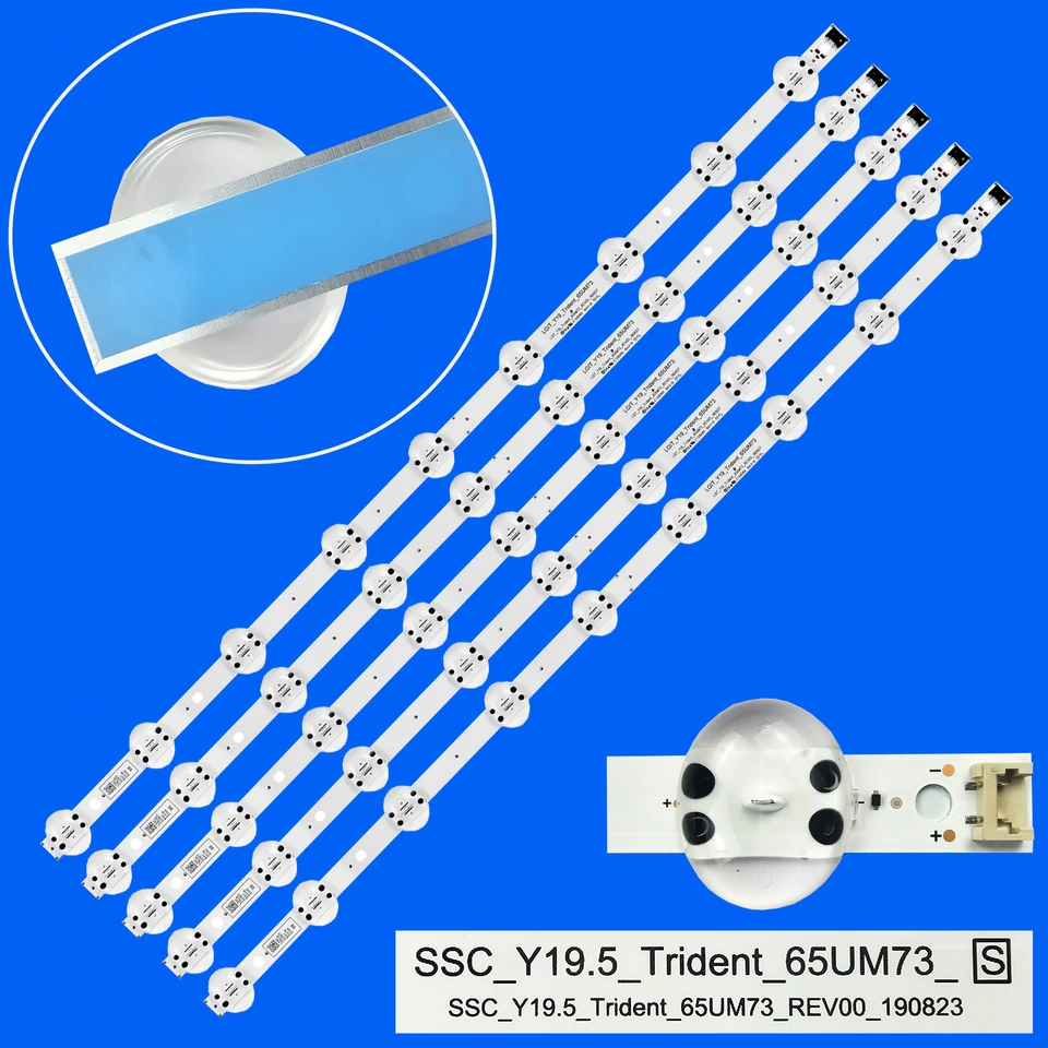 LED podsvietené prúžky pre LED pre 65UM7300PUA 65UM7400PLA 65UM7300PUA.BUSYDOR 65UN7300PUC 65UN8500PUI 65UP75003LF 65UP751C0ZF 65UM7660