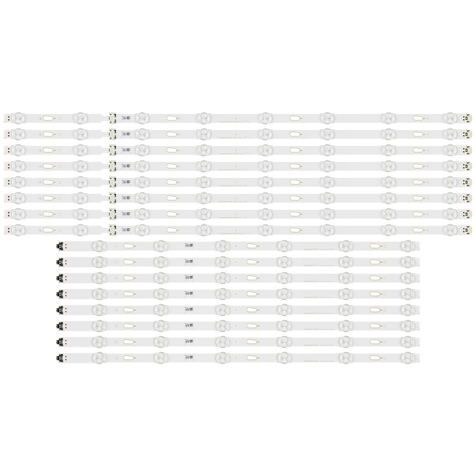 LED podsvietené prúžky pre Samsung UE65JU6800 UE65JU7500 UE65JU7502 UE65JU7505 UE65JU7580 UE65JU7090T UE65MU6105K UE65MU7000