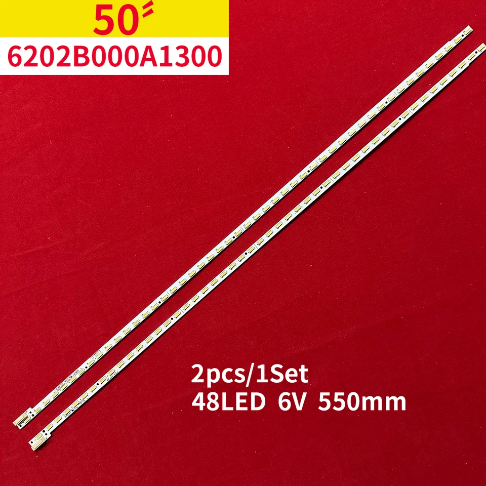 LED podsvietené prúžky pre TV 50UF830V 50UH635V 50UF8300 V500DJ2-KS5 6202B000A1300 6202B000A23 M0009F1N31A