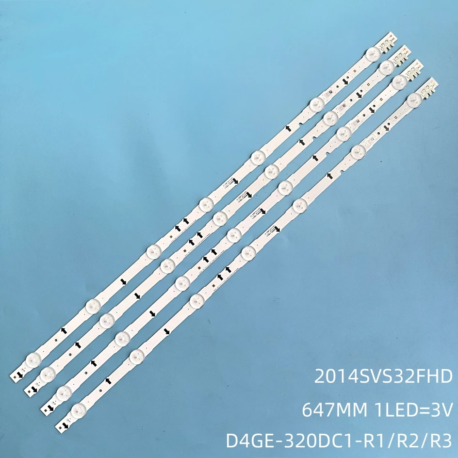 LED podsvietené prúžky pre UE32H5500AW UE32H6400AK UE32H6200AK UE32H6230AK UE32J5120AK UE32J5500AK UE32J5000AK D4GE-320DC1-R1 R2