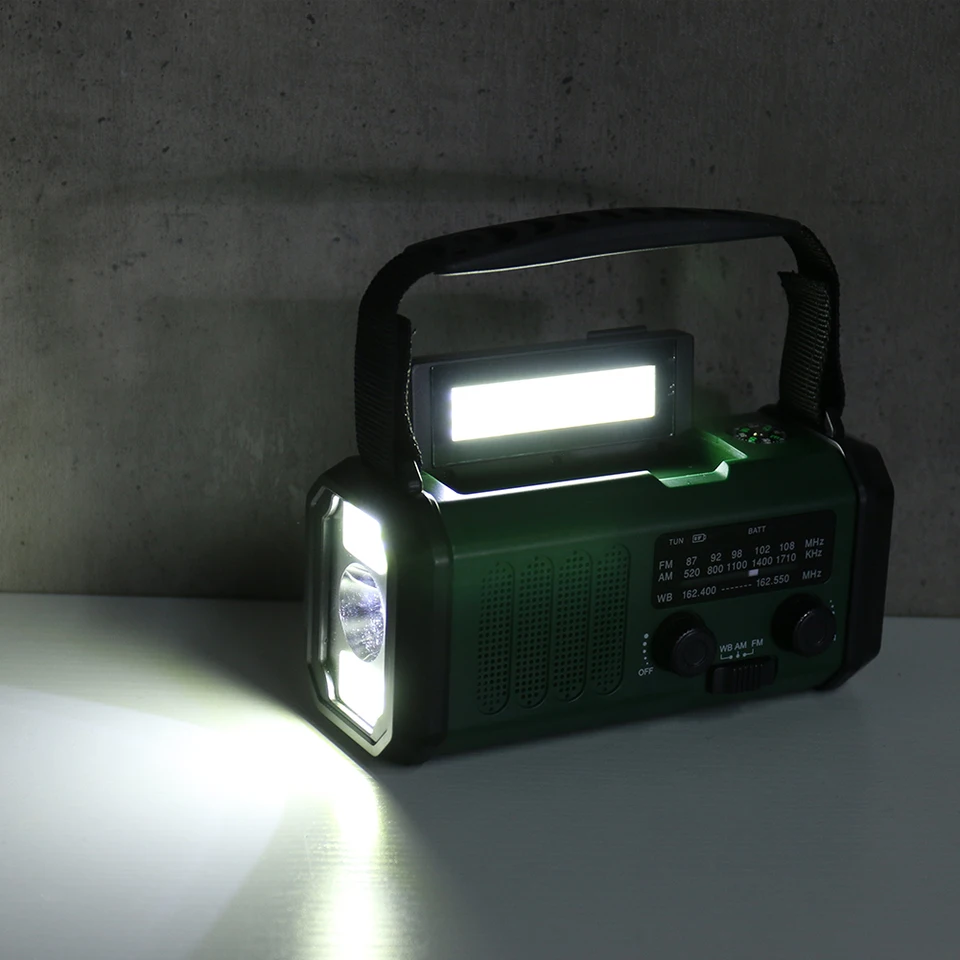 LED pohotovostná energia Banka AM/FM/WB 10000MAH