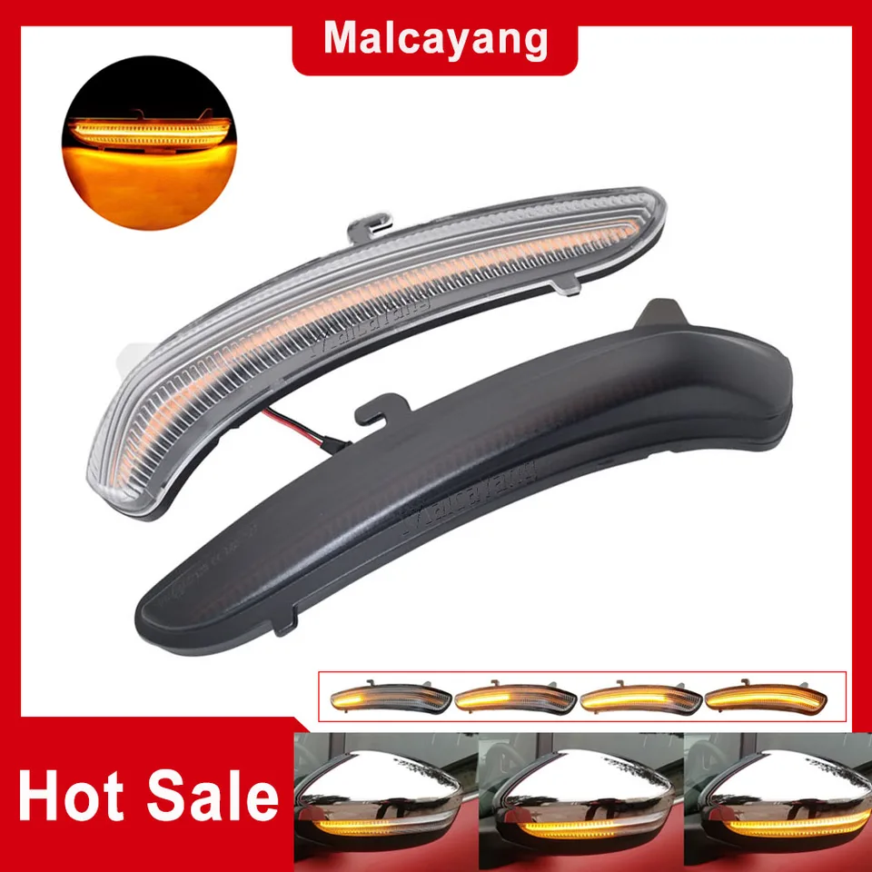 LED pre Peugeot 208 2008 2012-2020 Citroen C3 2016- Dynamické blikanie signálu blikania signálu Indikátor Sekvencia žiarovky blinker