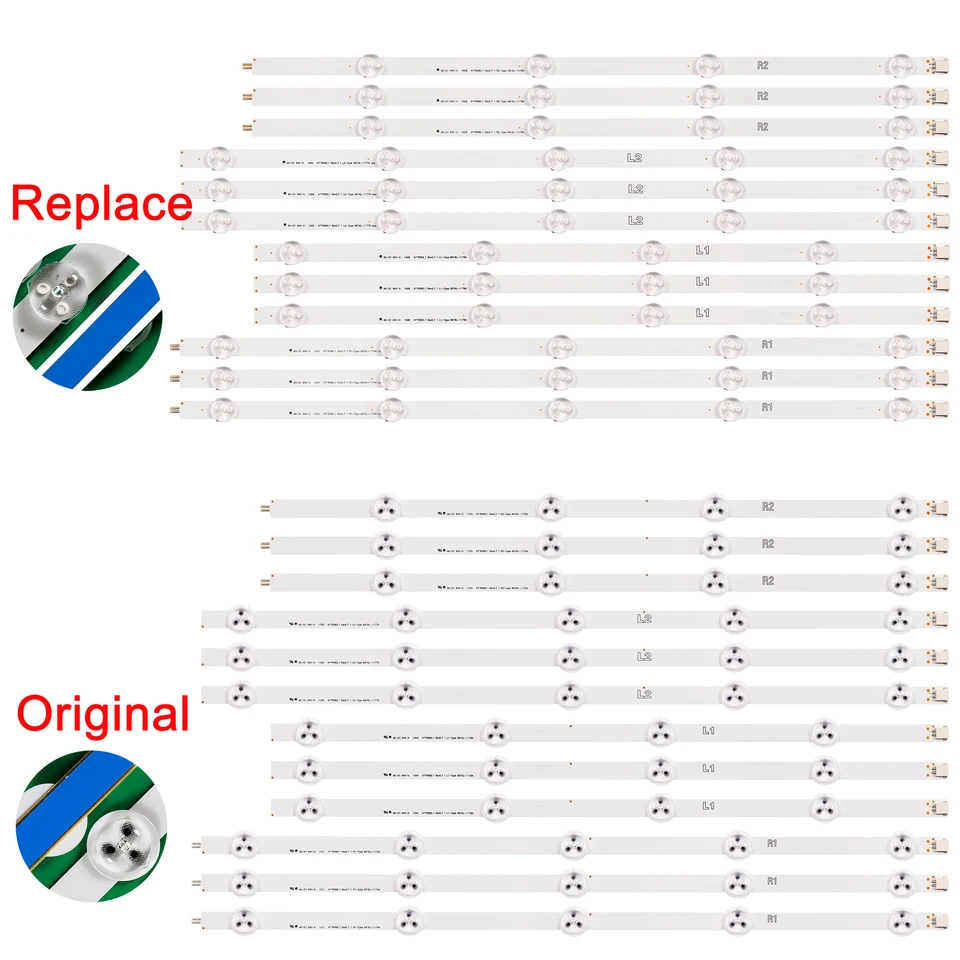 LED pásma LED pre LG 47LN5757 47ln575r 47ln5758 -ze 47Ln6108-Zb 47Ln610S-Zb 47lnl610v-Zb 47ln6138-Zb 47lp630h 47WT30MS 47LN578V