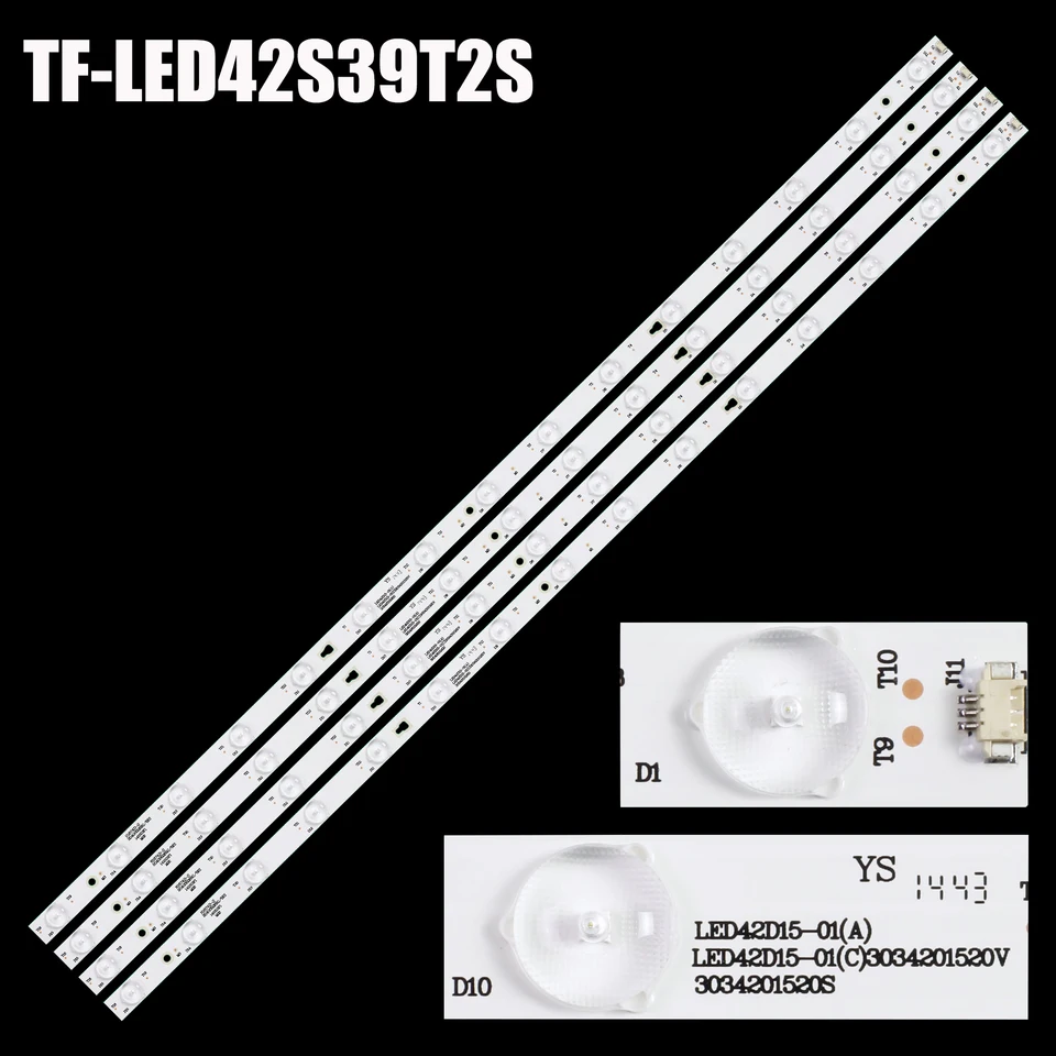LED pásma pre MTV-4230LT2 D42A561U 42F1633DG LE42B8000TF LE42K5500TF 3034201520S LE42K5500TF LS42A51 U42H3 LED42D15-01 (a)
