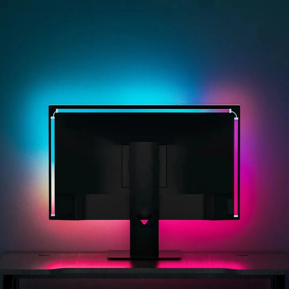 LED pásové svetlá okolité PC podsvietenie aplikácie ovládanie počítača monitor obrazovky Color Sync Game Game Atmosféra dekorácia lampa