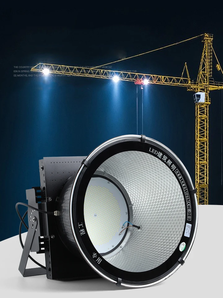 LED s vysokým výkonom svetlomet 400 W 1000W 1500W 2000W AC220V nepremokavé LED reflektor LED Spotlight Outdoor Construction Lighthouse Maják