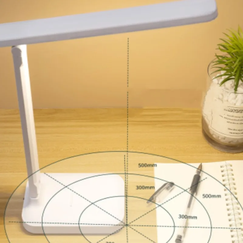 LED stolová lampa dotyk 3 ozubené koleso stmievacie skladacie zložky USB nabíjateľná stolová lampa posteľná ochrana očí Čítanie nočné svetlo pre čítanie štúdie