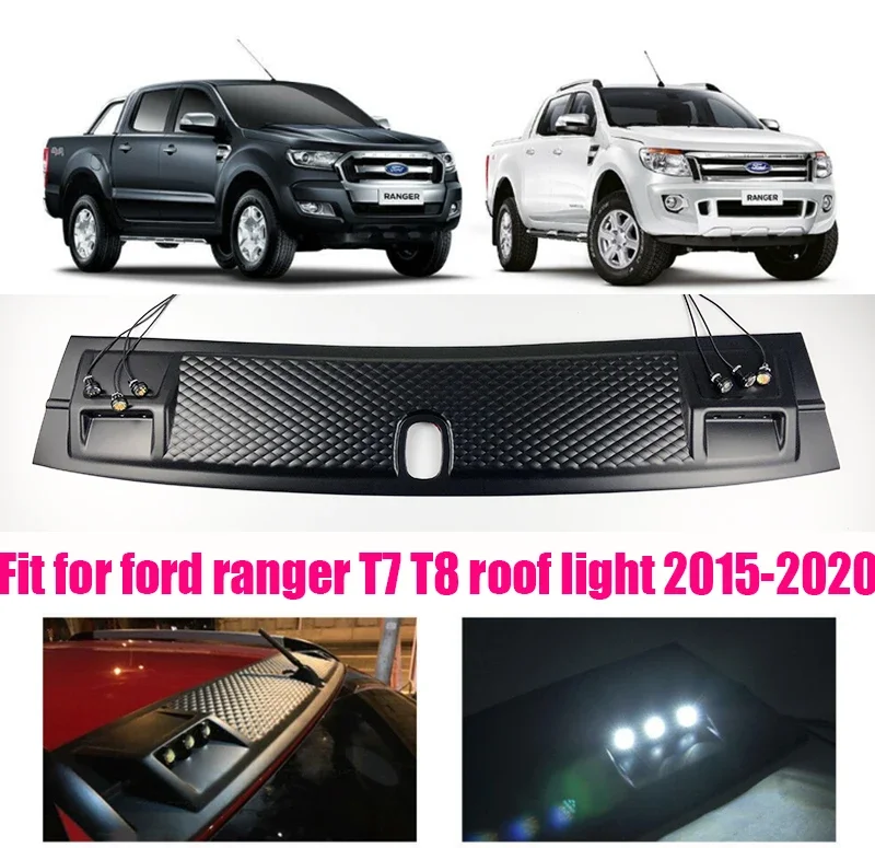 LED strešné svetlo Raptor Raptor Stres pre Ford Ranger Wildtrack 2016 2017 2018 2018 2019 T7 T8