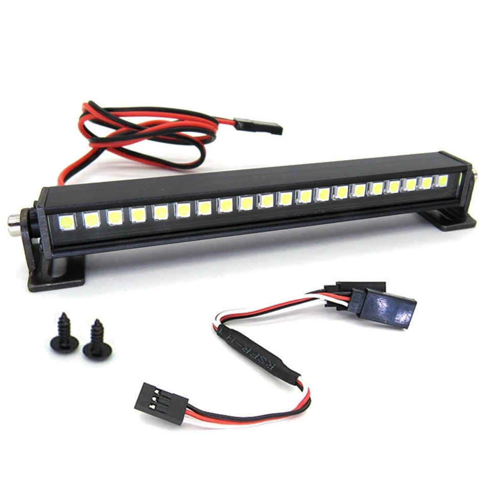 LED strešné žiarovky Svetlá lišta s konverzným káblom pre D12 C14 C24 C34 MN D90 MN99S RC Časti na vylepšenie vozidla